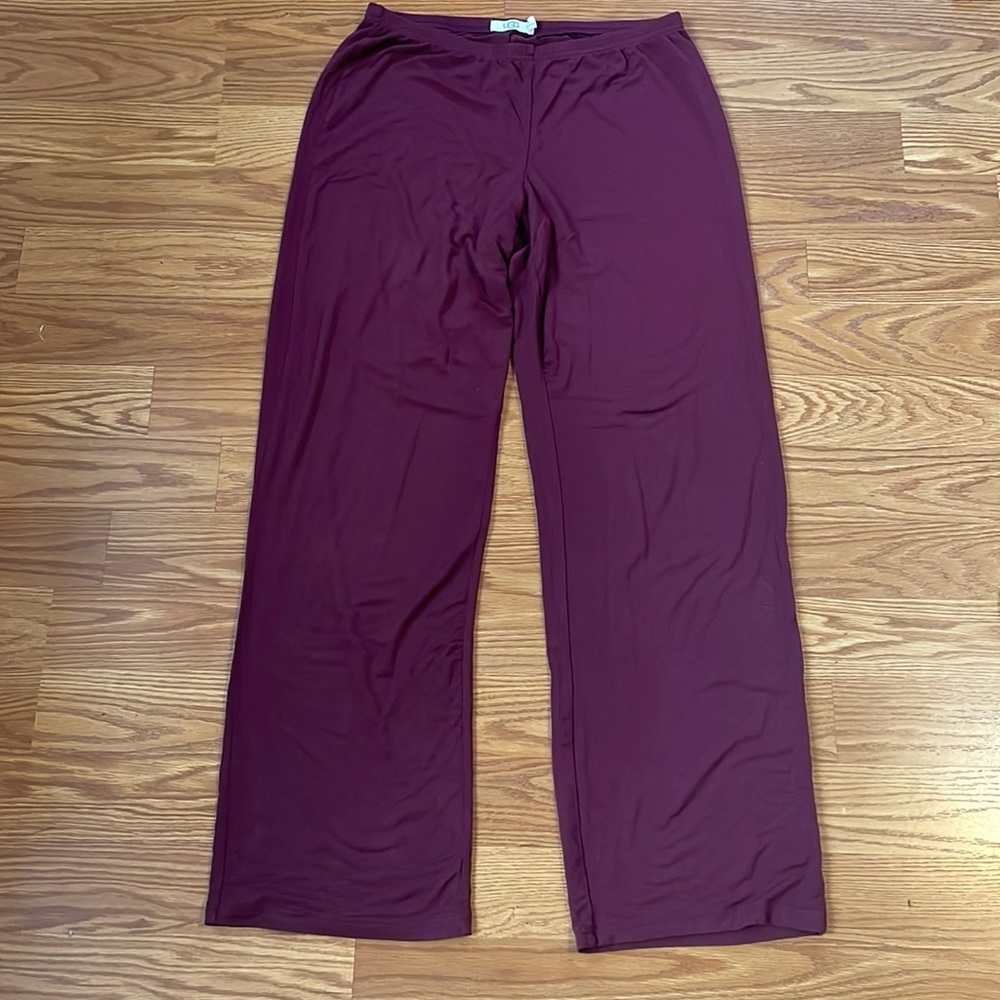 UGG Burgundy Maroon Modal‎ and Elastane Pajama Pants Size Medium